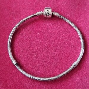 Authentic Pandora Silver Snake Chain Bracelet